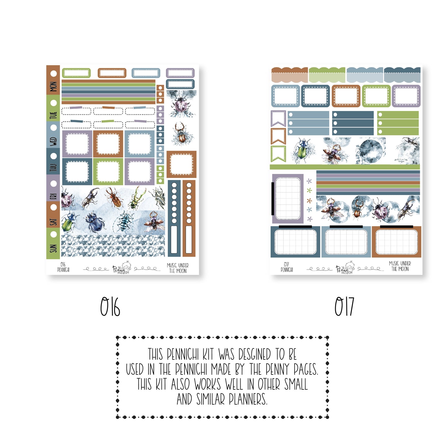 Pennichi weekly kit - Music Under the Moon