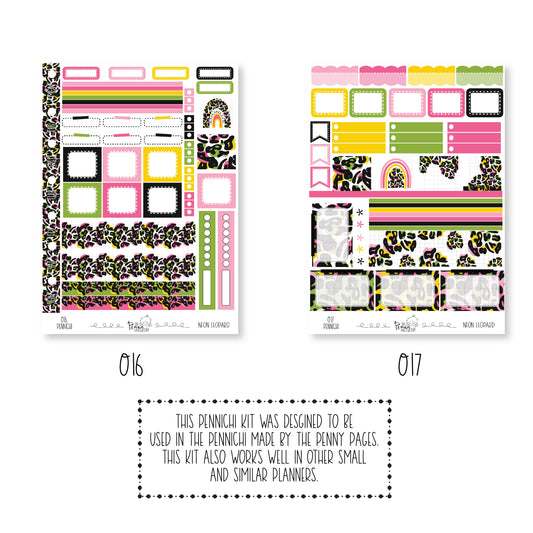 Pennichi weekly kit - Neon Leopard