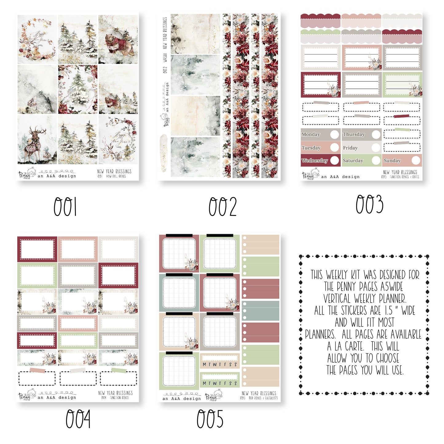 A5W - New Year Blessings