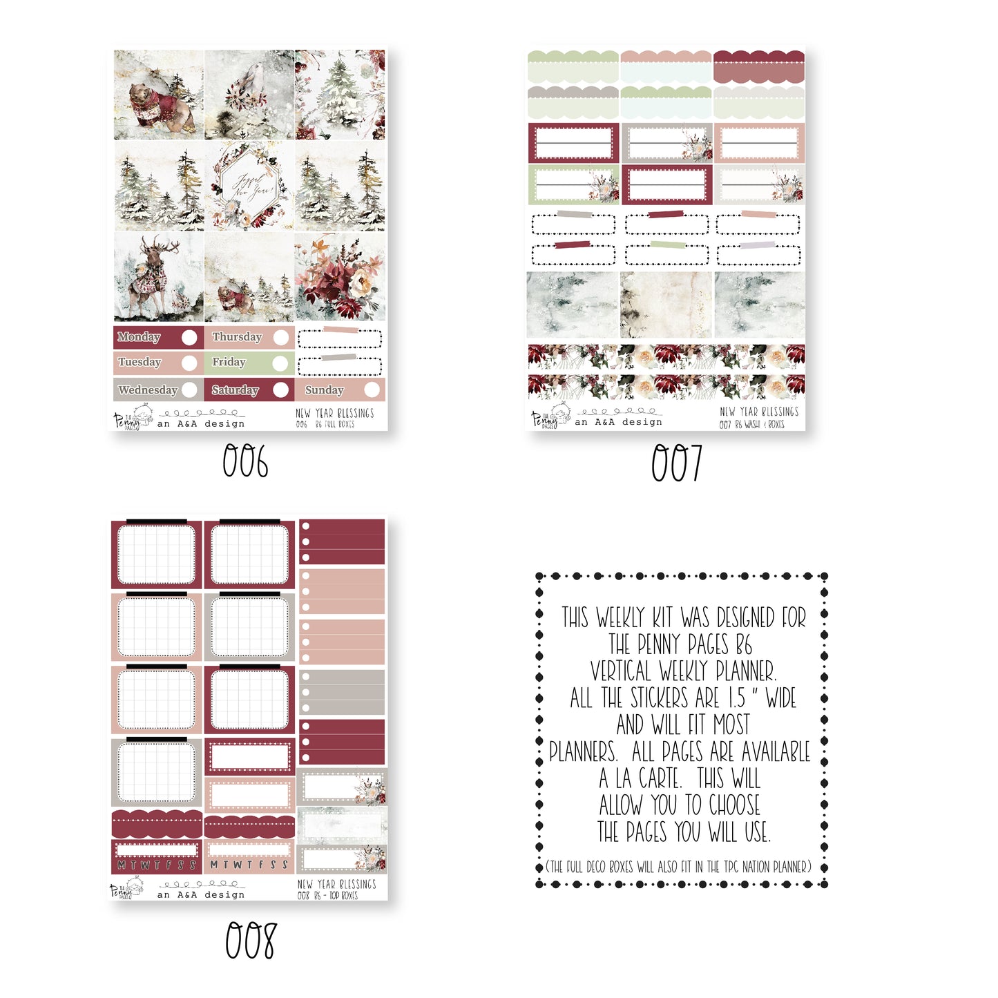 B6 - New Year Blessings