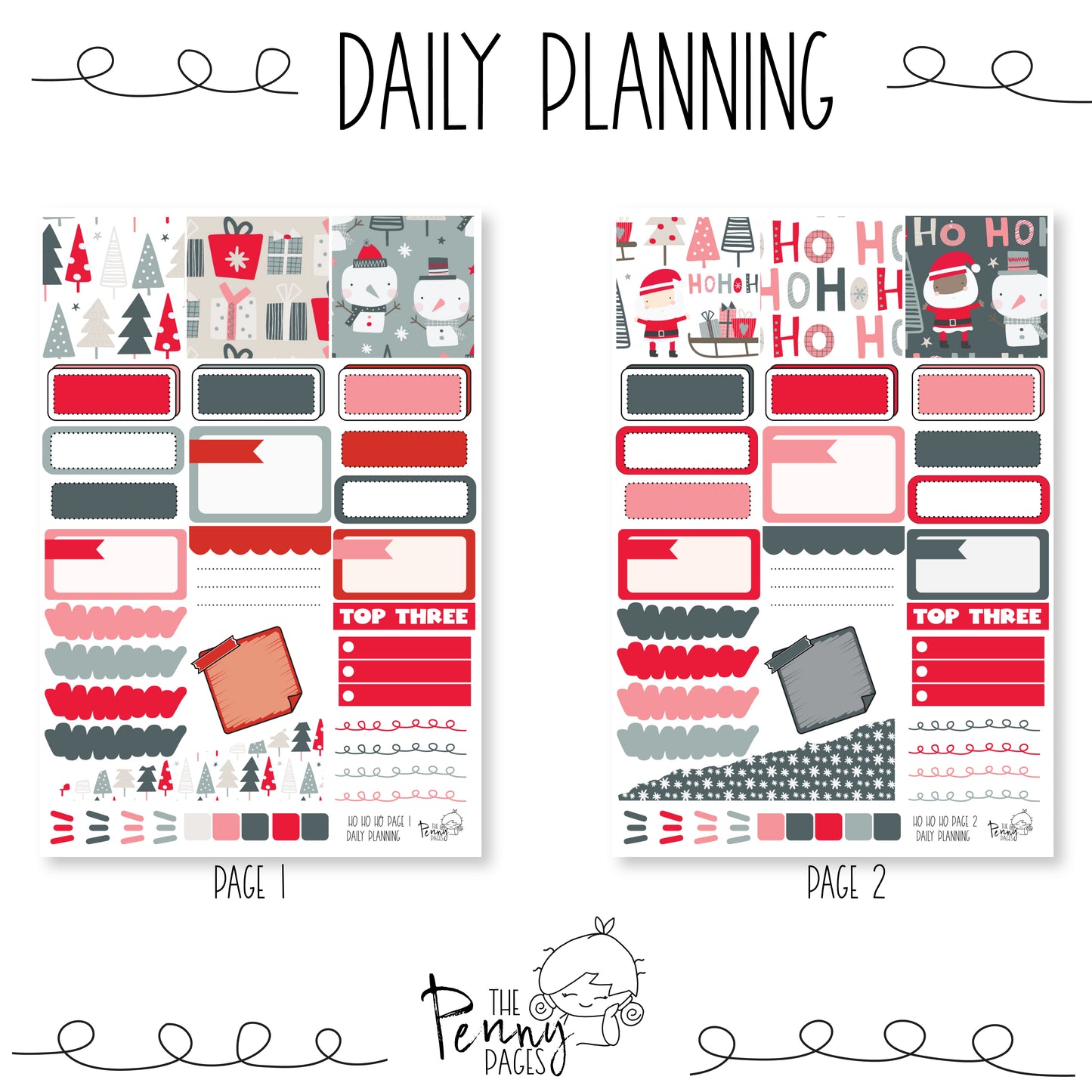 Ho Ho Ho - Daily Page