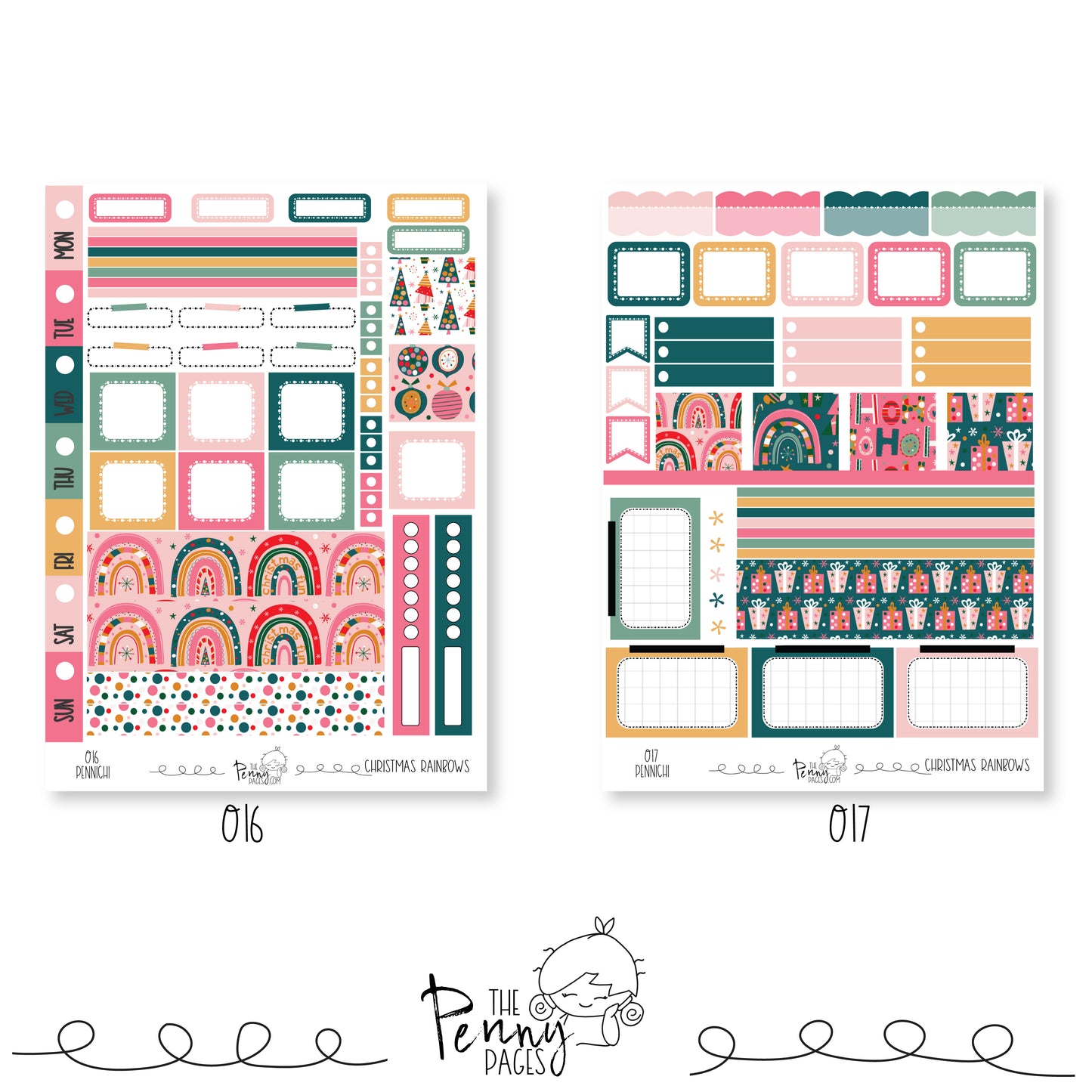 Christmas Rainbows - Pennichi