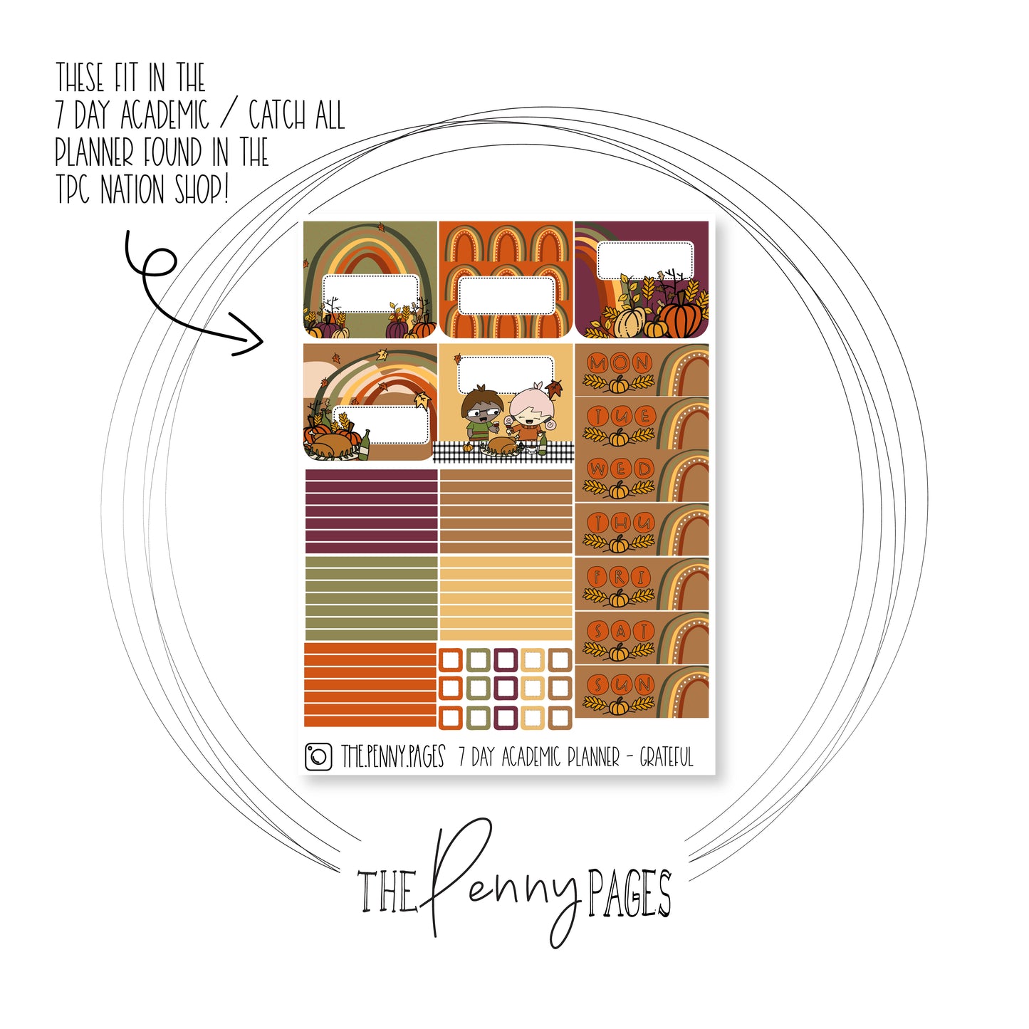 Pentrix Planner - Grateful