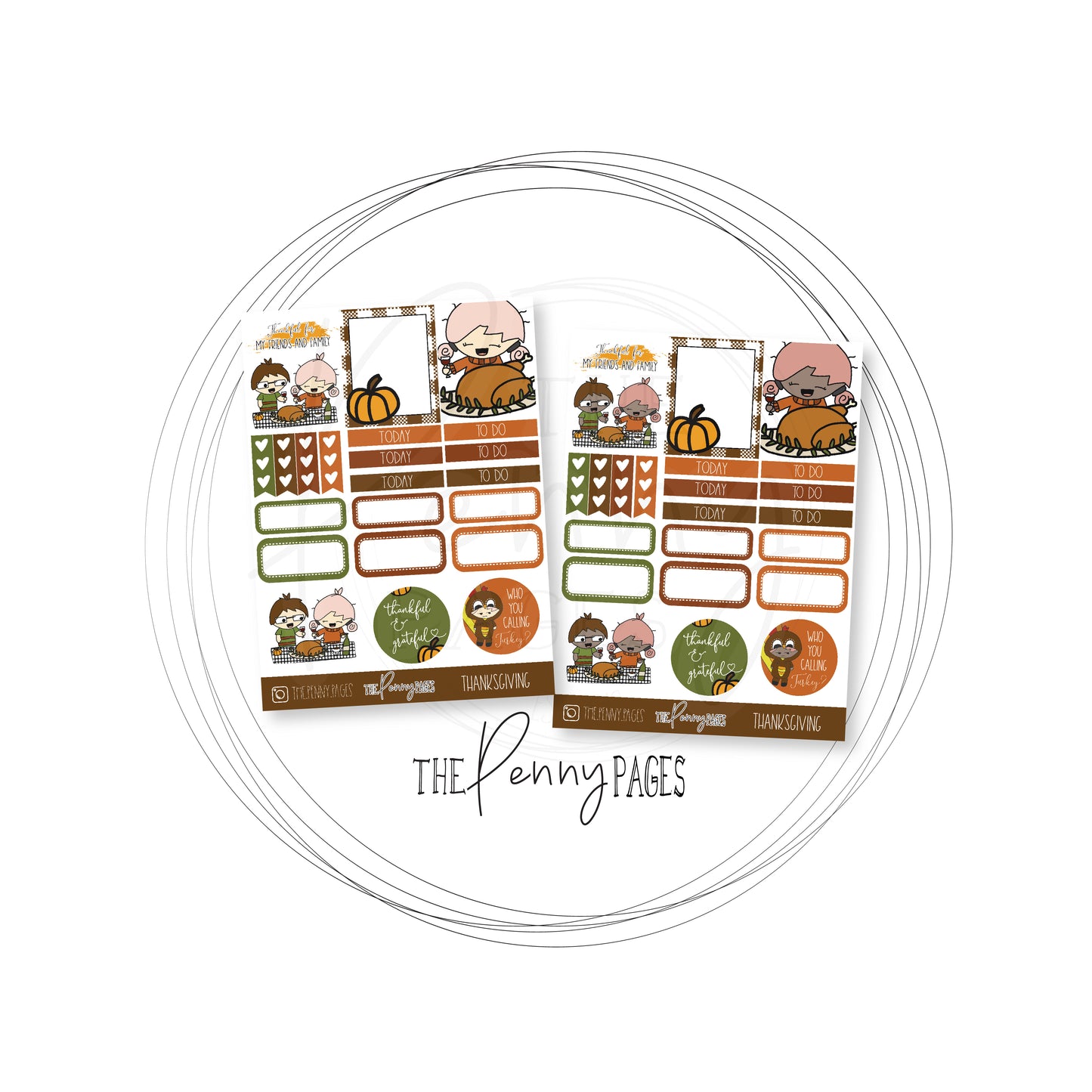 Single Sheet - Thanksgiving