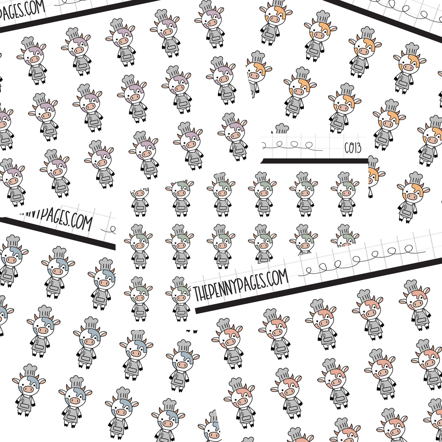 Millie the Cow - Chef - C013