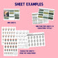 Mini Sheets, character sheets and random quarter sheets - Build your own grab bag.