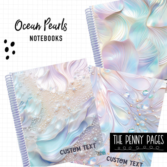 Ocean Pearls - Notebooks