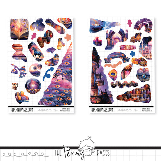 Mixed Journal Pages - Arabian Nights