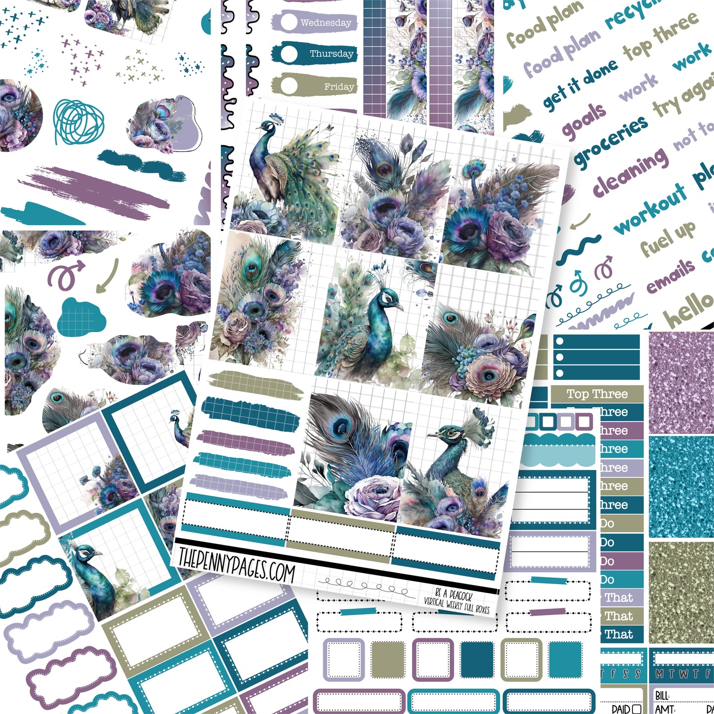 Be a Peacock - Standard Vertical