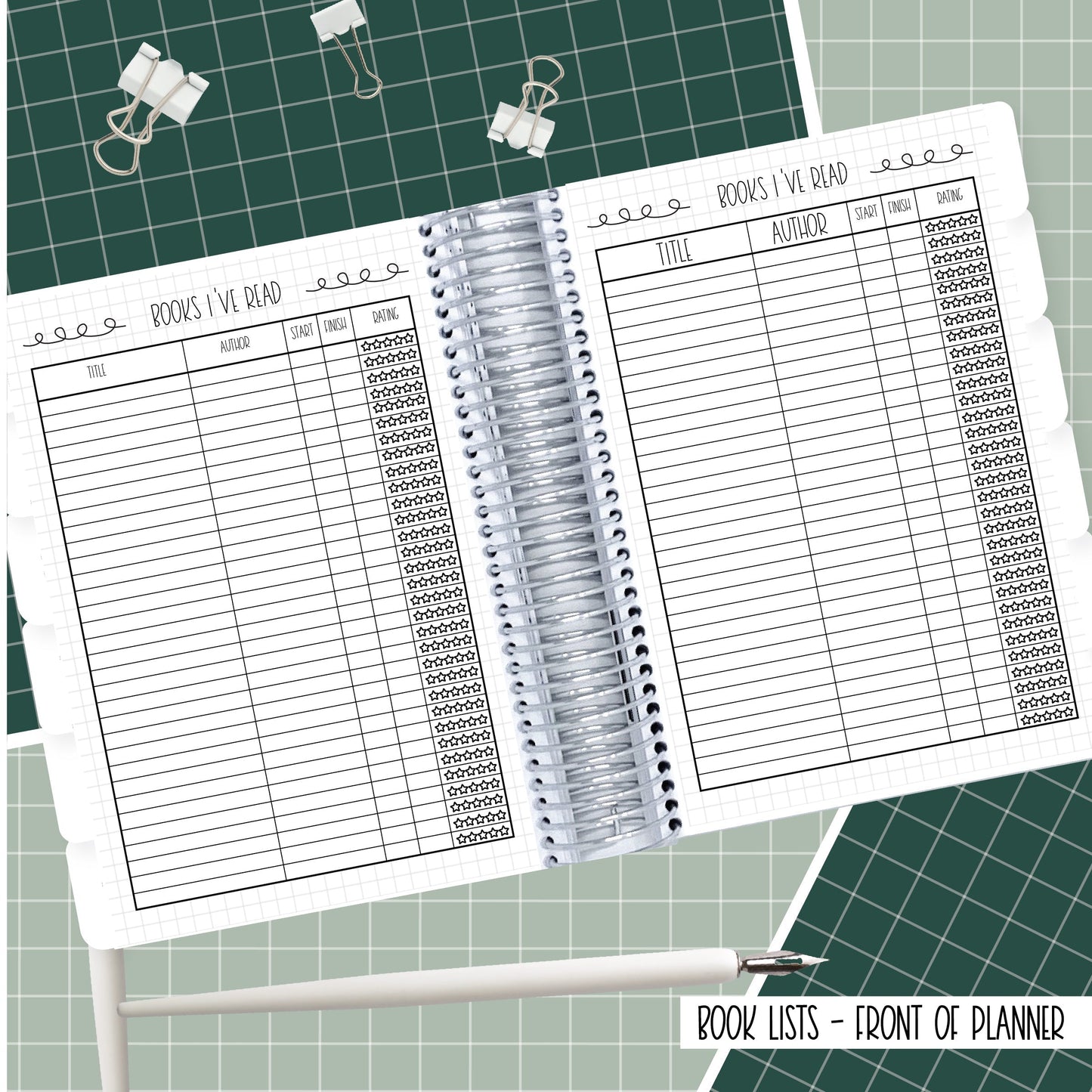 Book Planner - Far Far Away