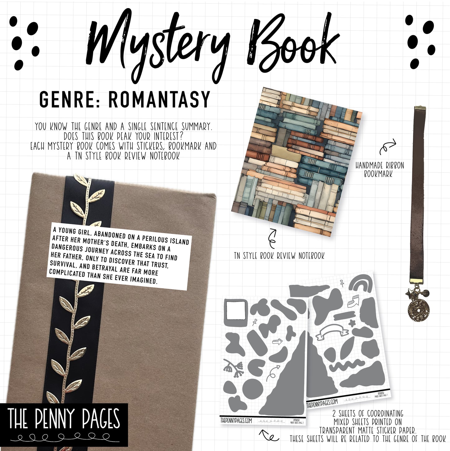 Mystery book - Genre : Romantasy