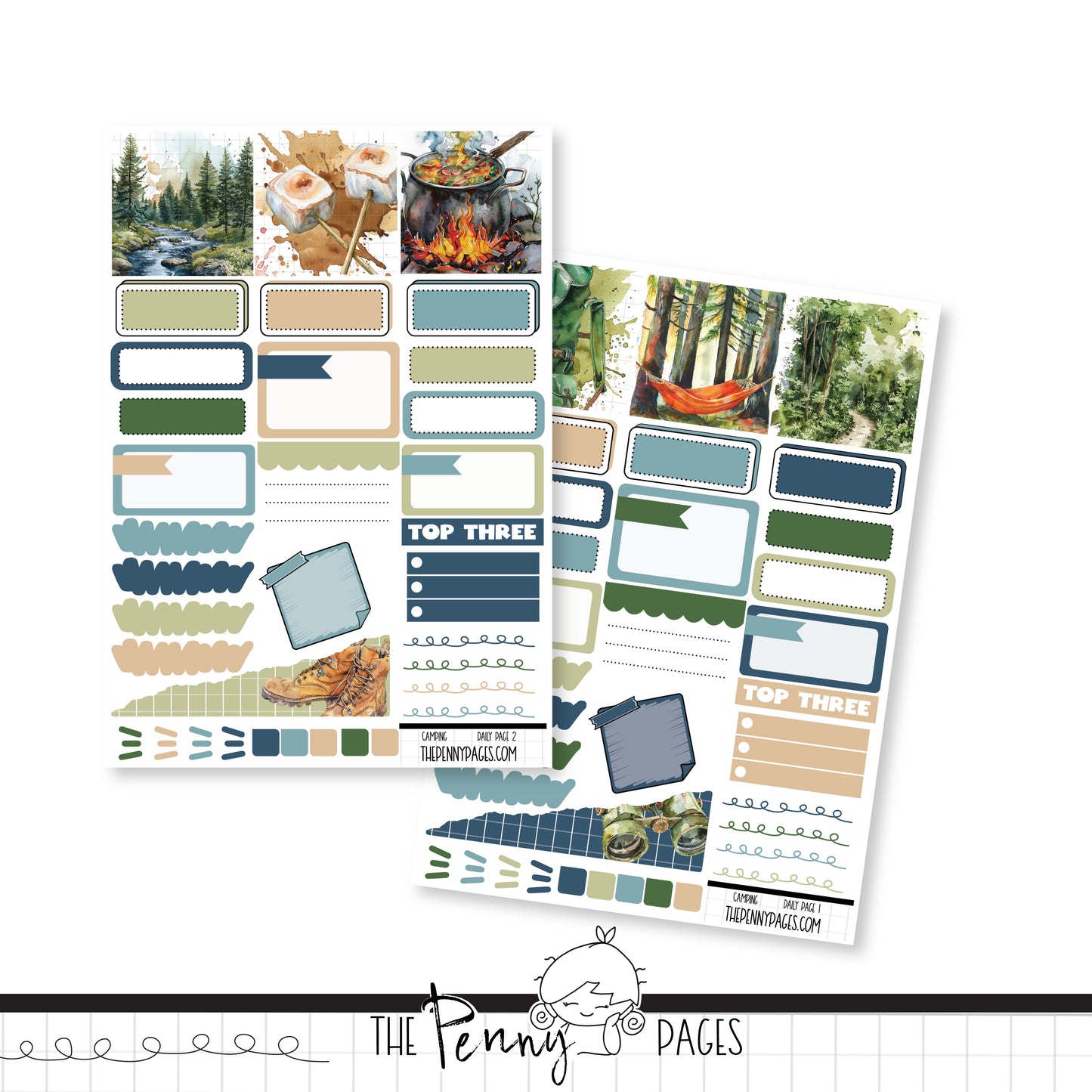 Camping - Daily Pages