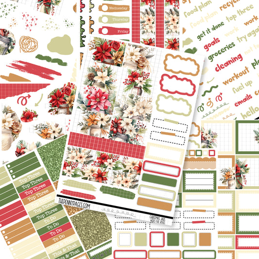 Christmas Jars - Weeks vertical weekly kit