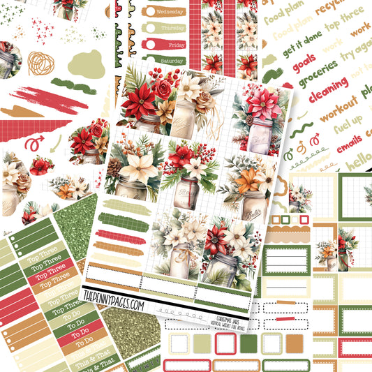 Christmas Jars - Standard Vertical / A5W or A5