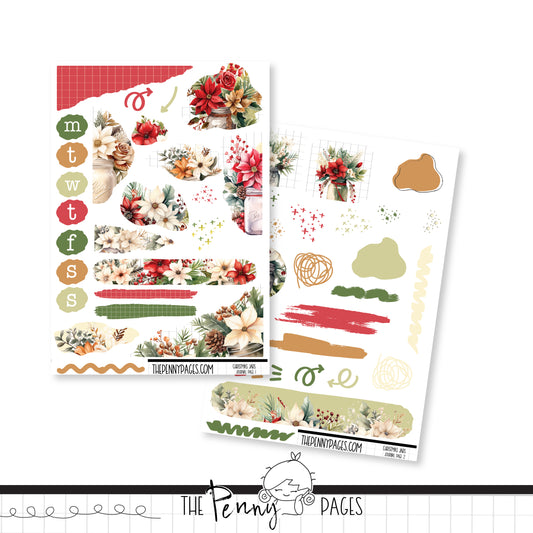 Christmas Jars - Journaling Kit