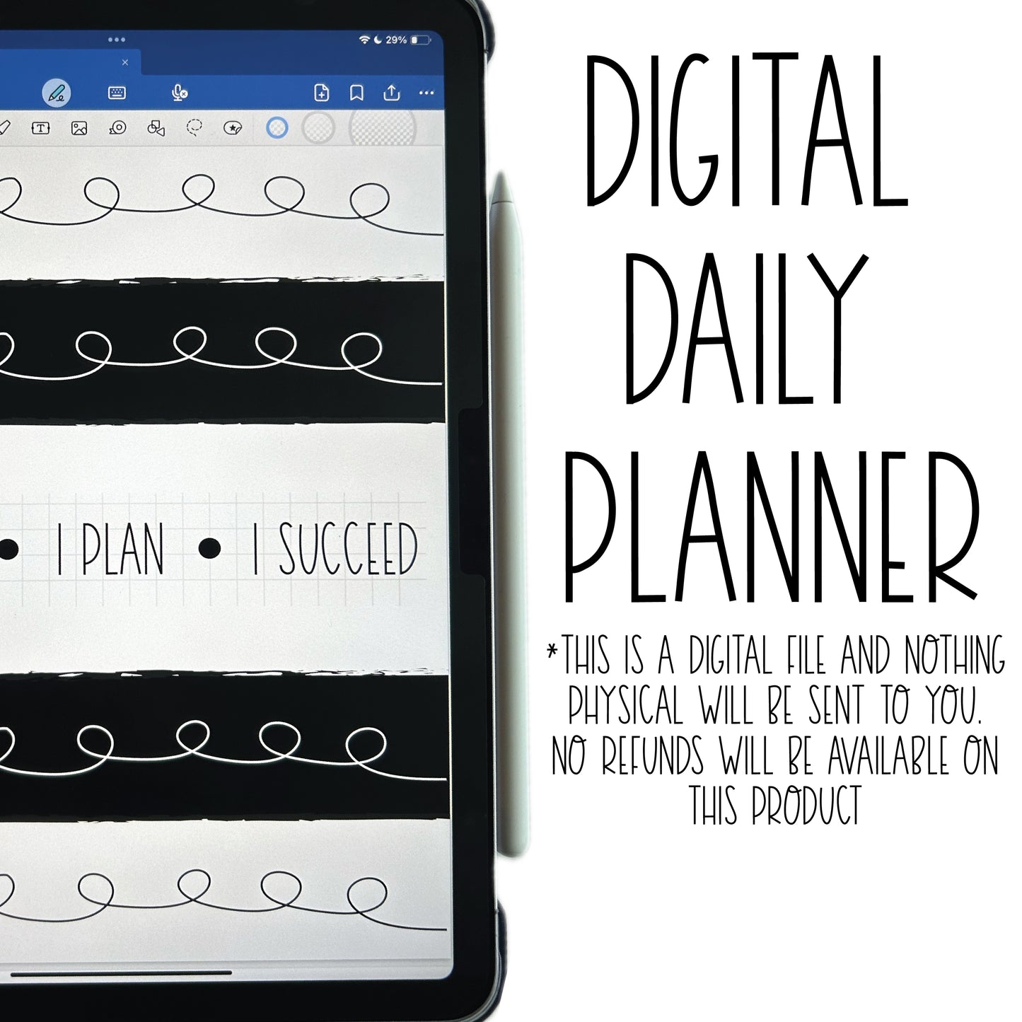 Daily be Productive - Digital Planner (September Start)