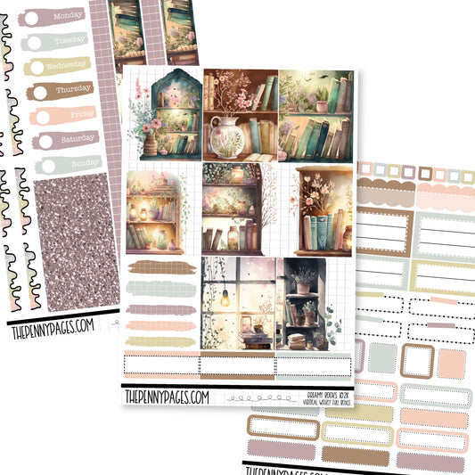 Dreamy Books - A5 weekly ( 1.3") (1.5")