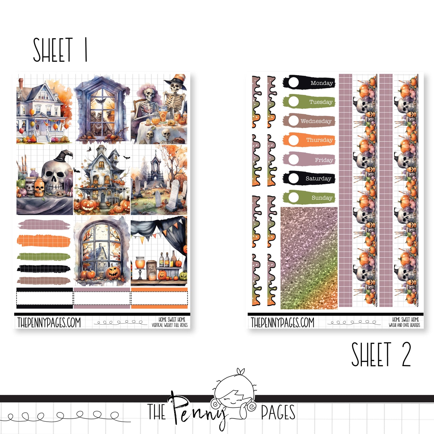 Home Sweet Home - A5 weekly ( 1.3")