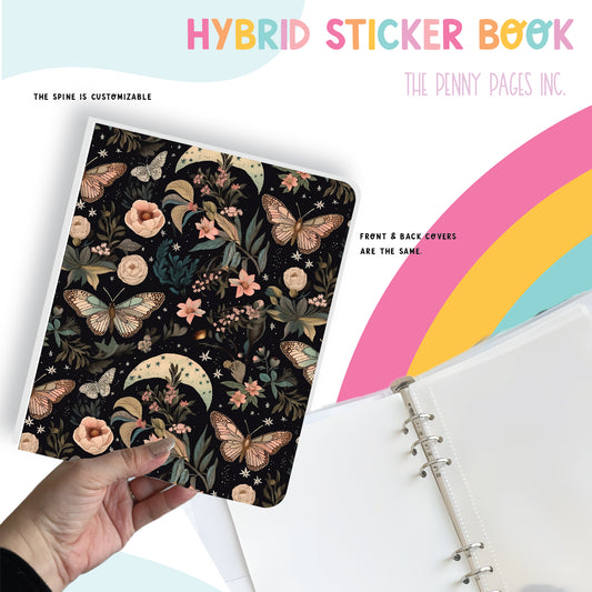 Midnight Moth - Hybrid Sticker Book