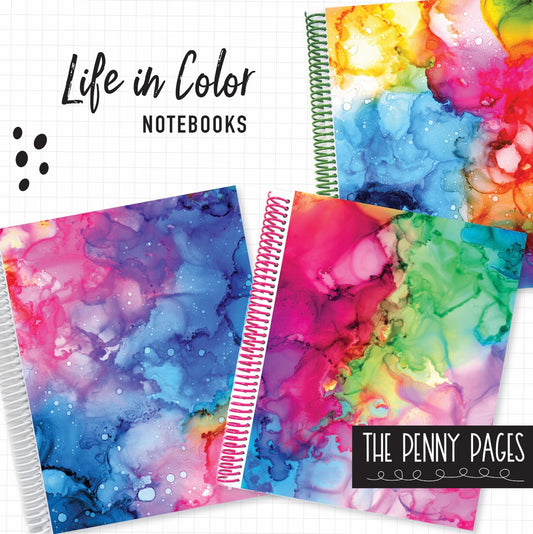 Life in Color - Notebooks