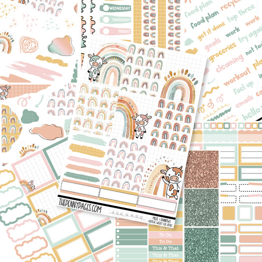 Millie & Rainbows  - A5 weekly ( 1.3")