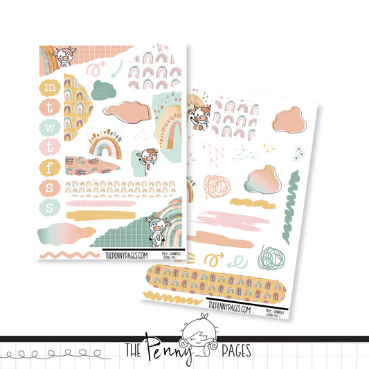 Millie & Rainbows  - Journaling Kit