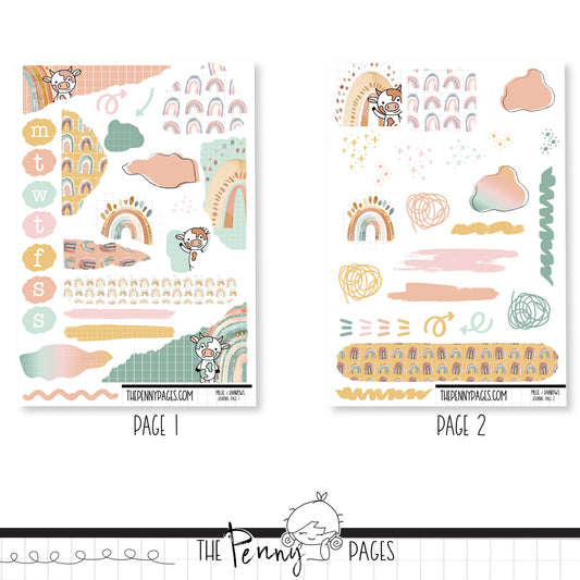 Millie & Rainbows  - Journaling Kit