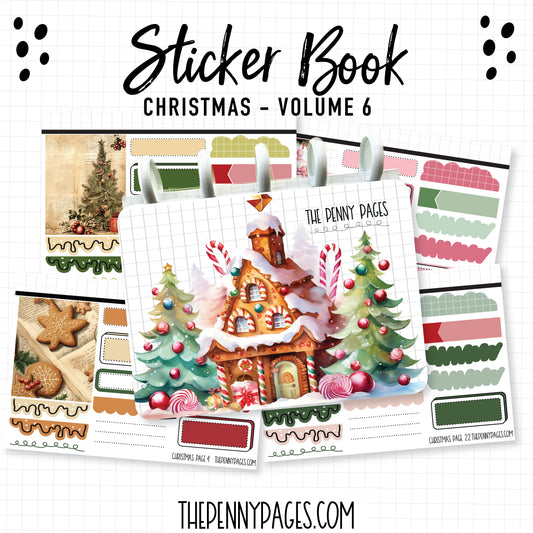 Sticker Book - Volume 6 - Christmas
