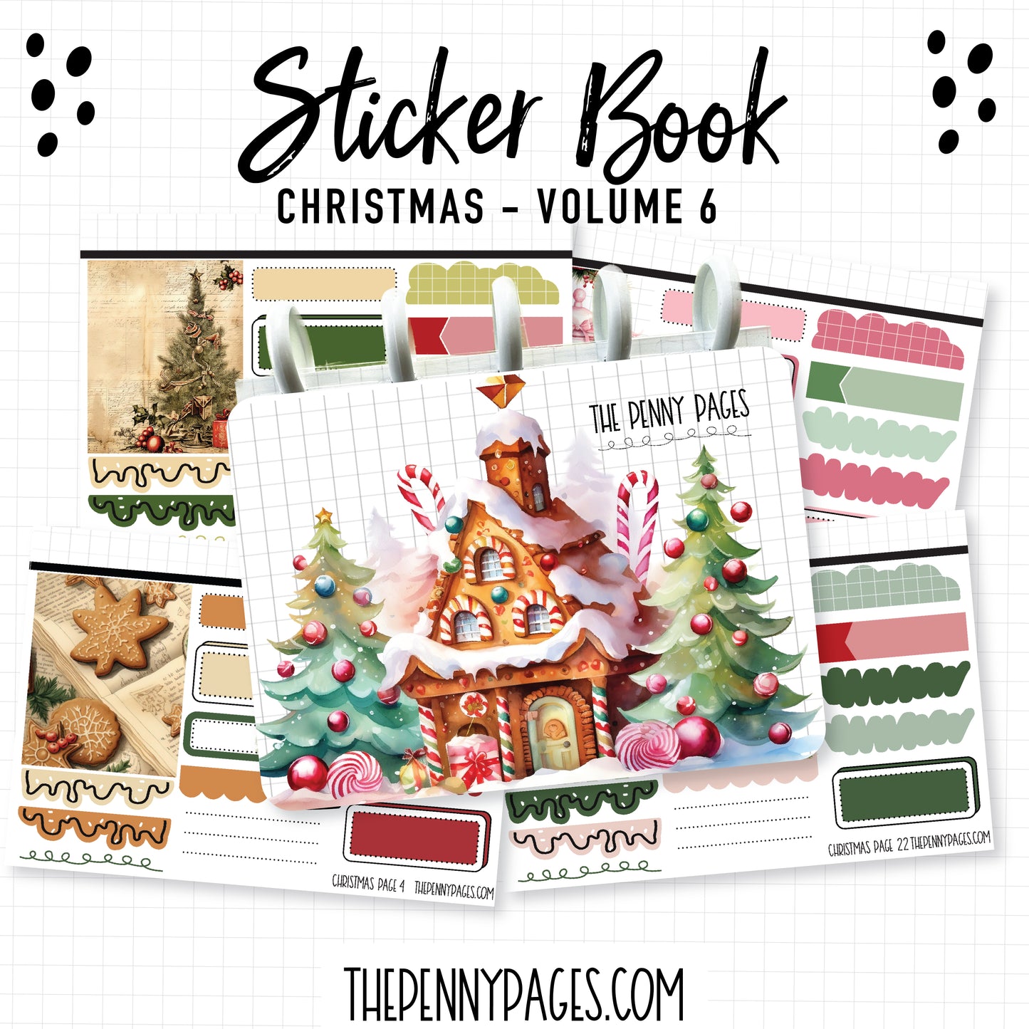 Sticker Book - Volume 6 - Christmas