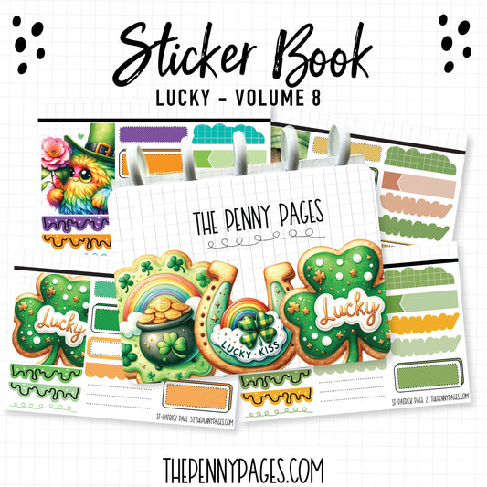 Sticker Book - Volume 8 - Lucky