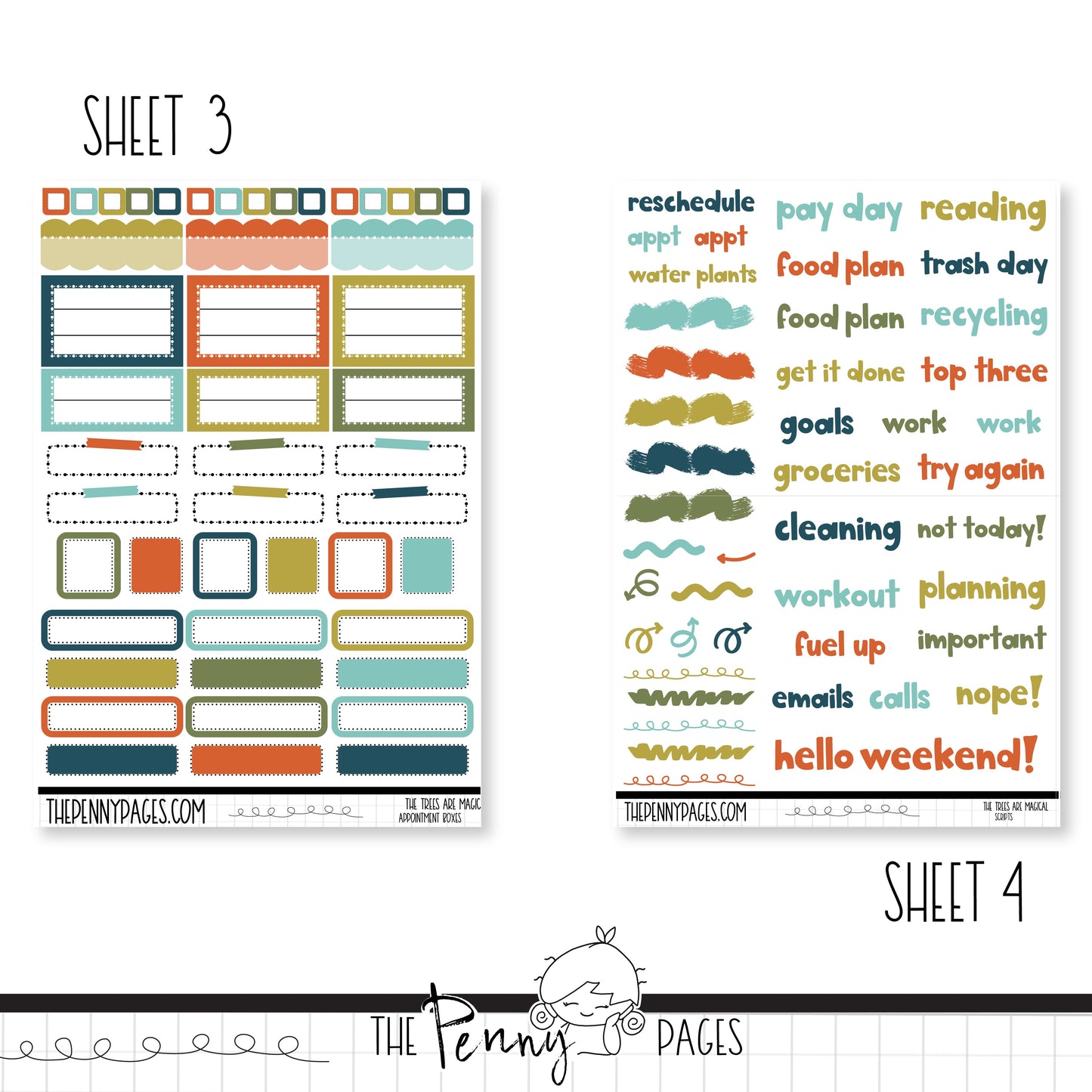 The Trees are Magical - A5 weekly ( 1.3")