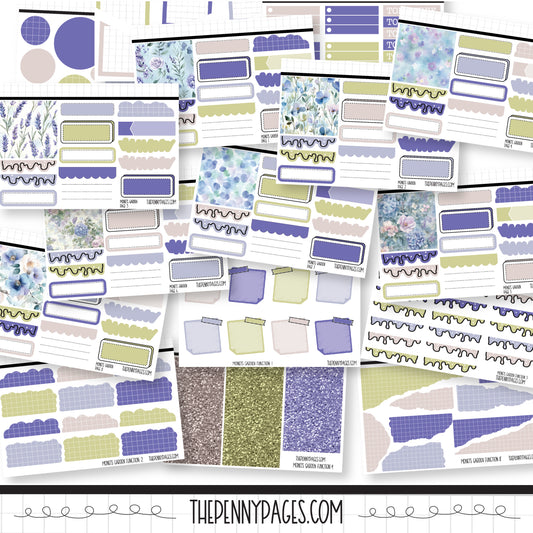 Monets Garden - Mini Sheets