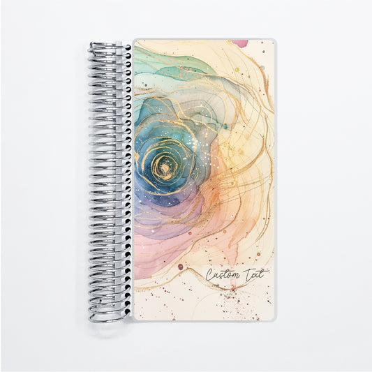 Penny - Pastel Abstract Rainbow 3