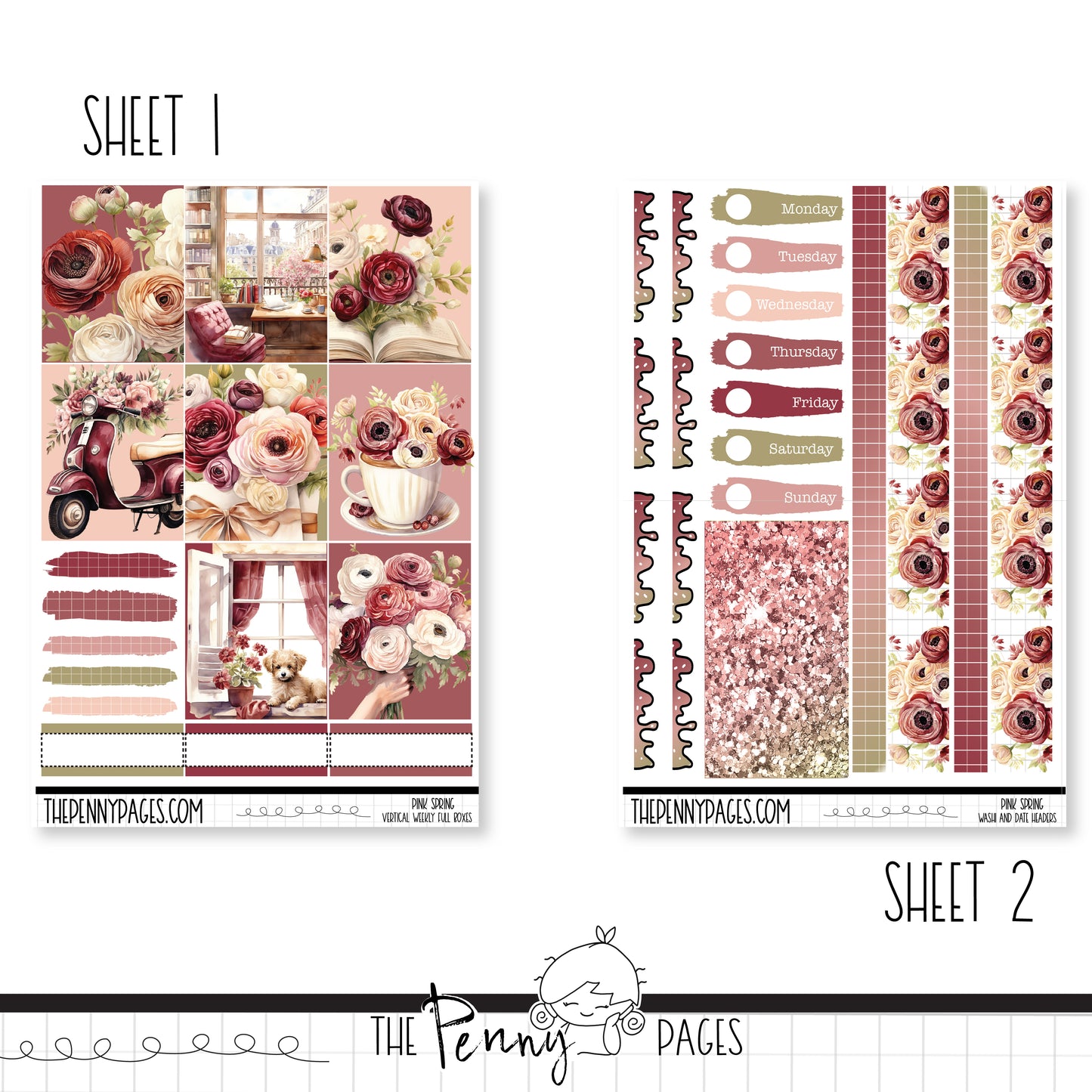 Pink Spring - Standard Vertical