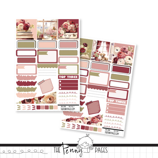 Pink Spring  - Daily Pages