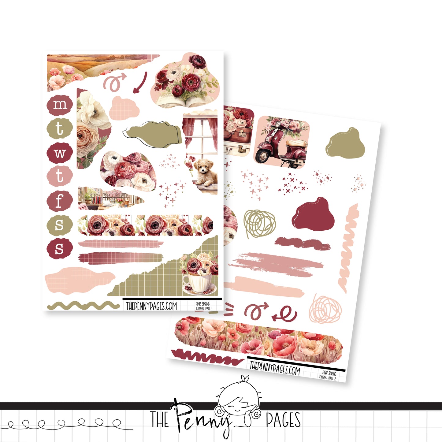 Pink Spring - Journaling Kit