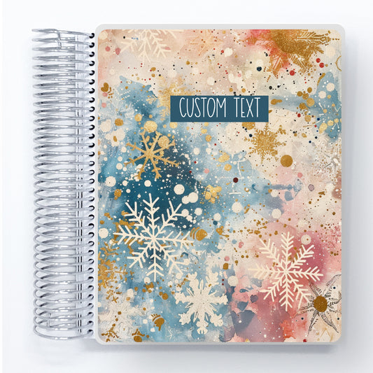 A5 Wide - Wispy Snowflakes