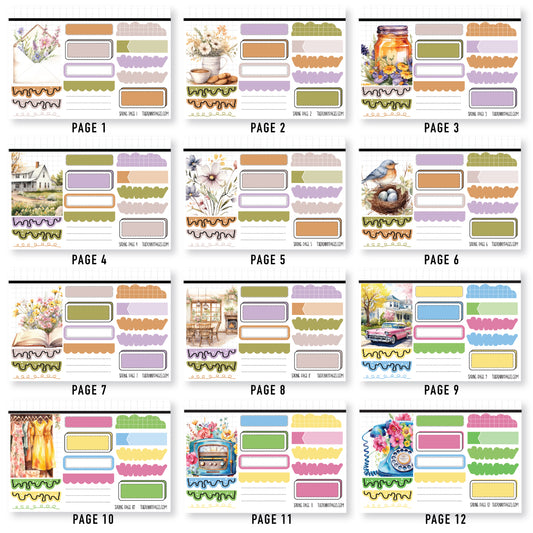 Mini Sheets - Volume 9 - Spring