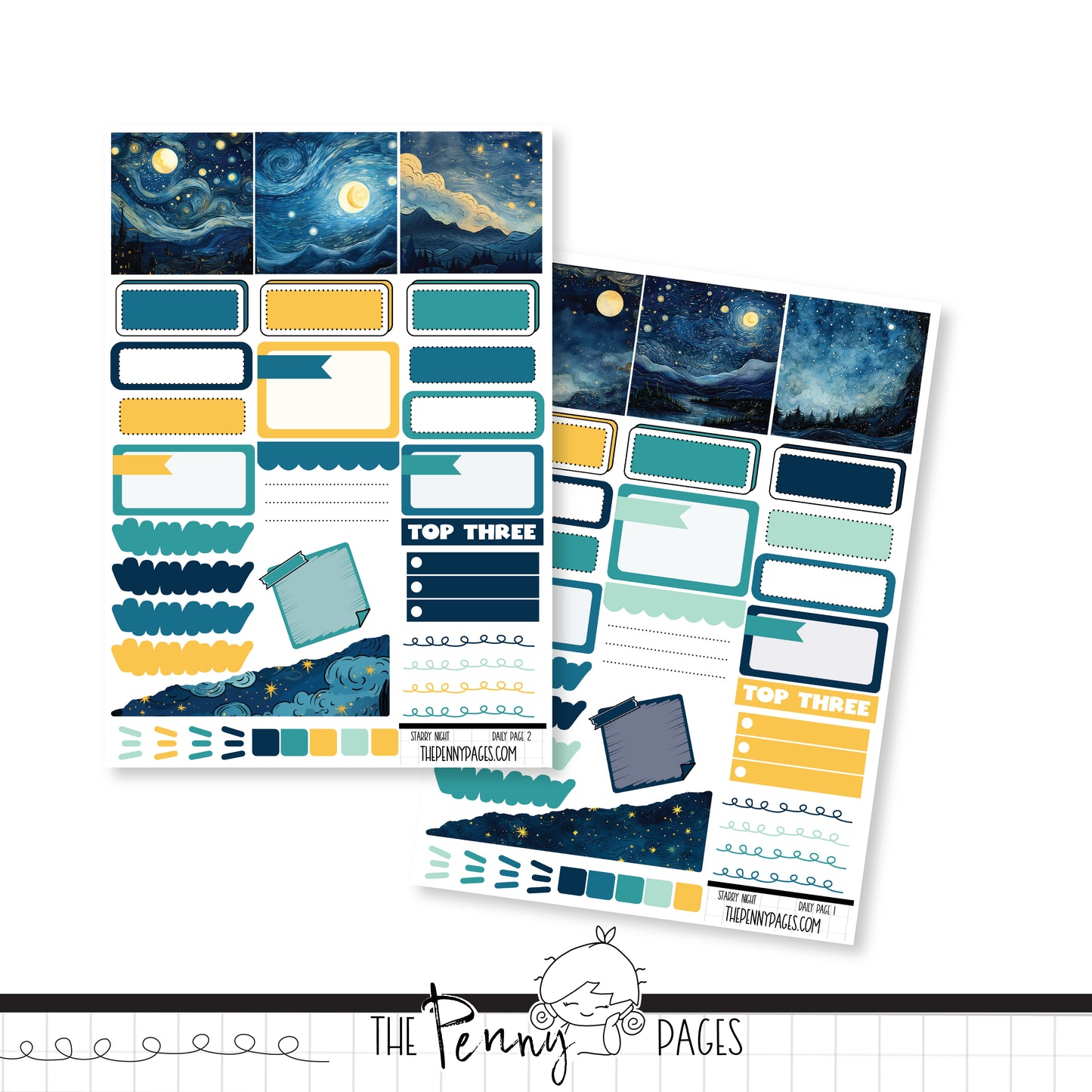 Starry Night  - Daily Pages