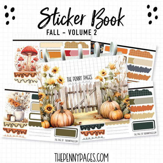 Sticker Book - Volume 2 - Fall