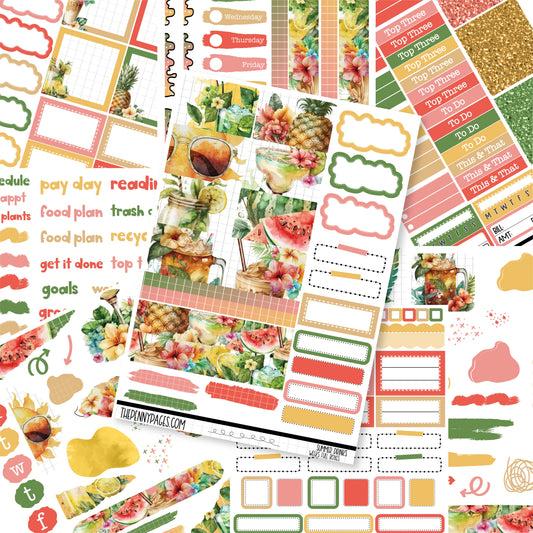 Summer Drinks - A5 weekly ( 1.3")