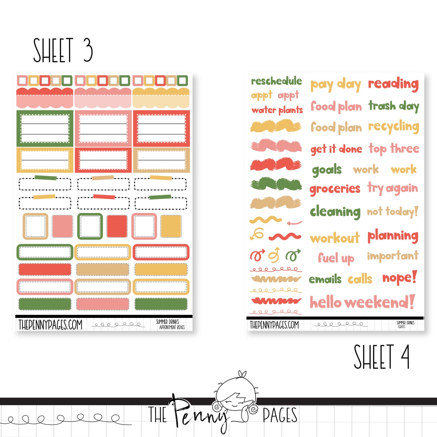 Summer Drinks - Standard Vertical