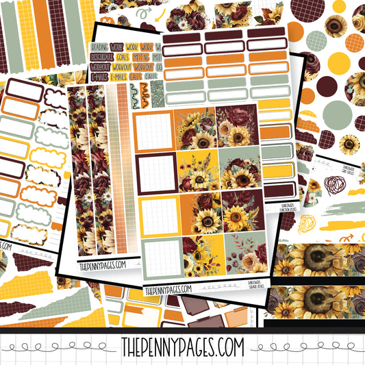 Sunflowers - Mini Kit & Add ons