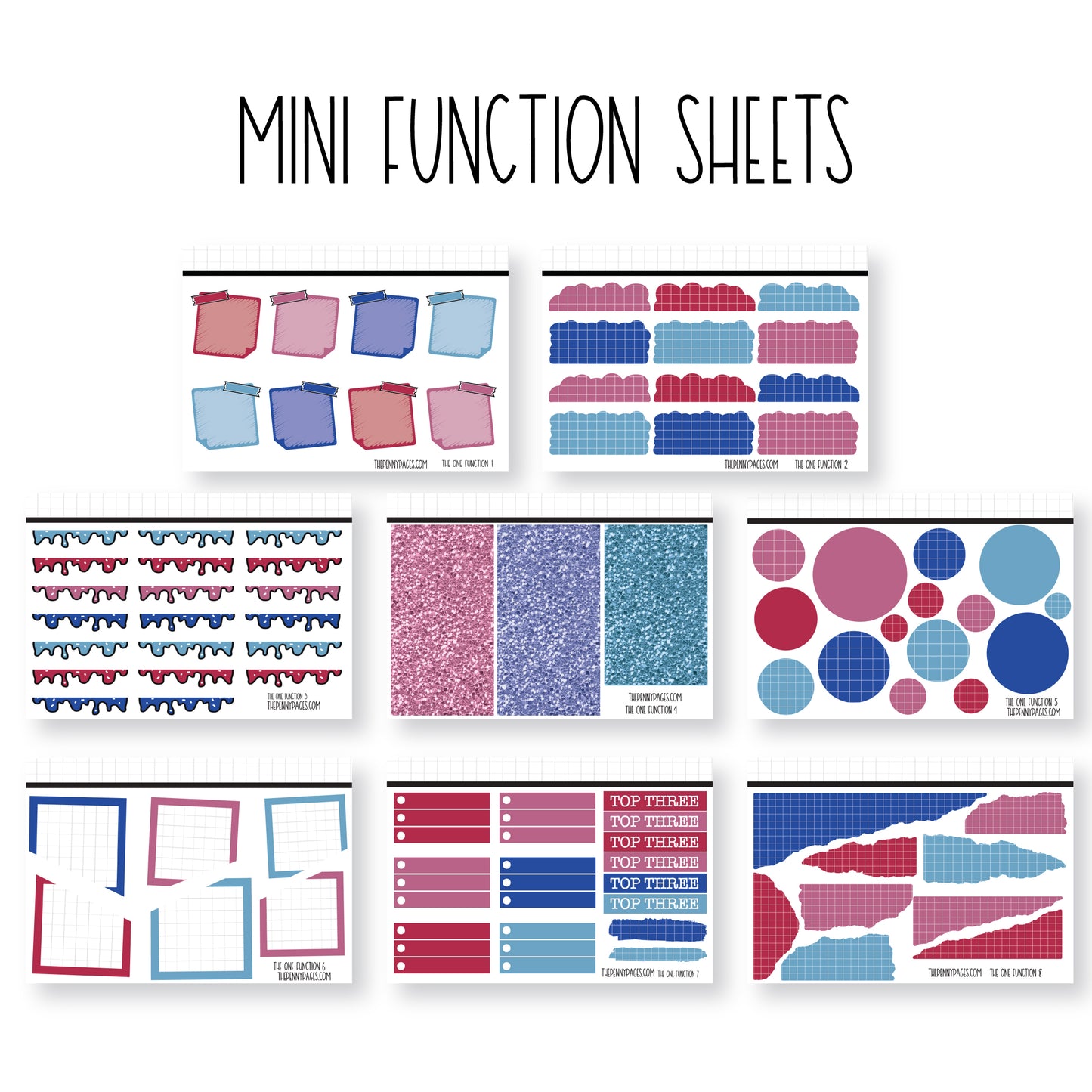 The One - Mini Sheets