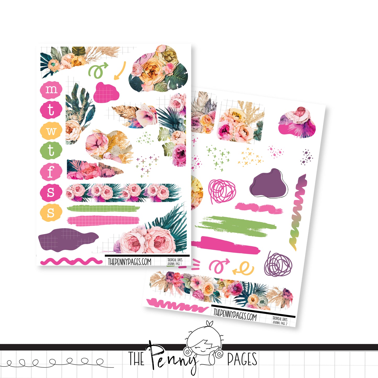 Tropical Days - Journaling Kit