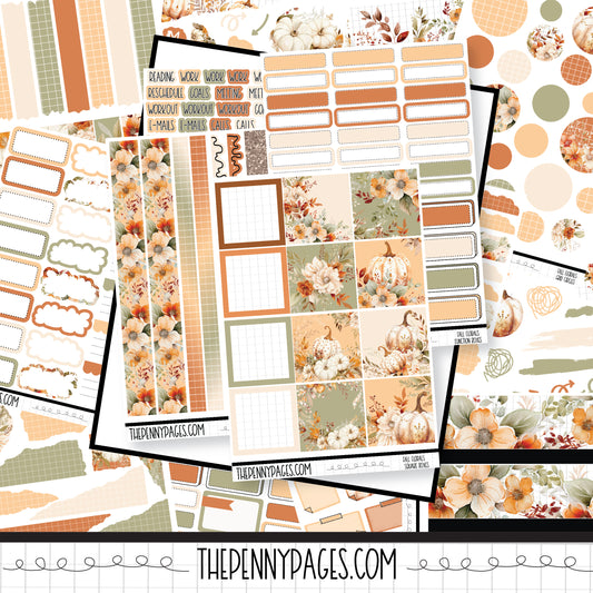 Fall Floral - Mini Kit & Add ons