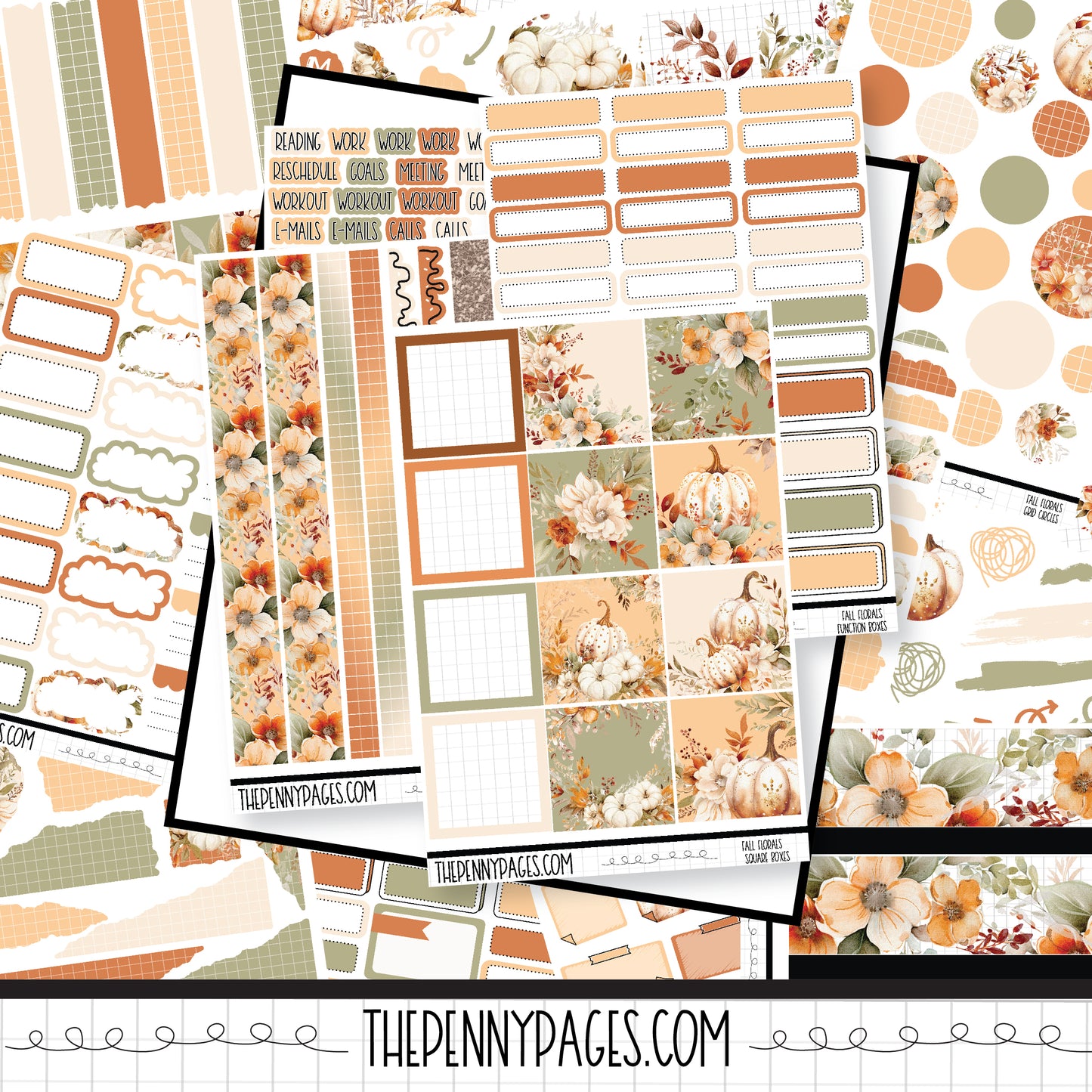 Fall Floral - Mini Kit & Add ons