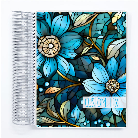 Blue Florals - A5