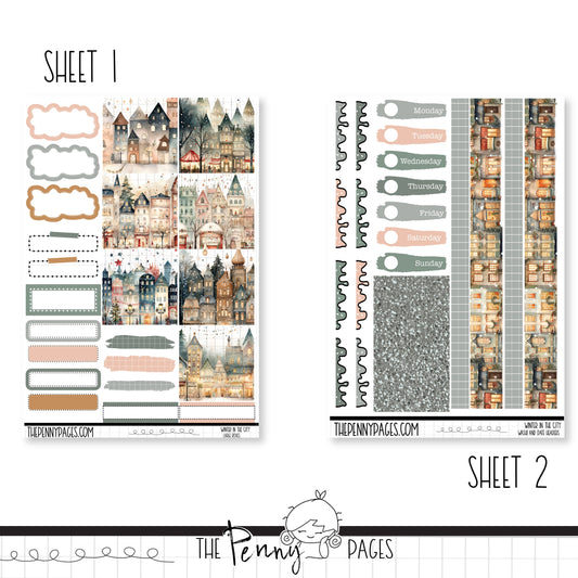 Winter in the City - A5 weekly ( 1.3")