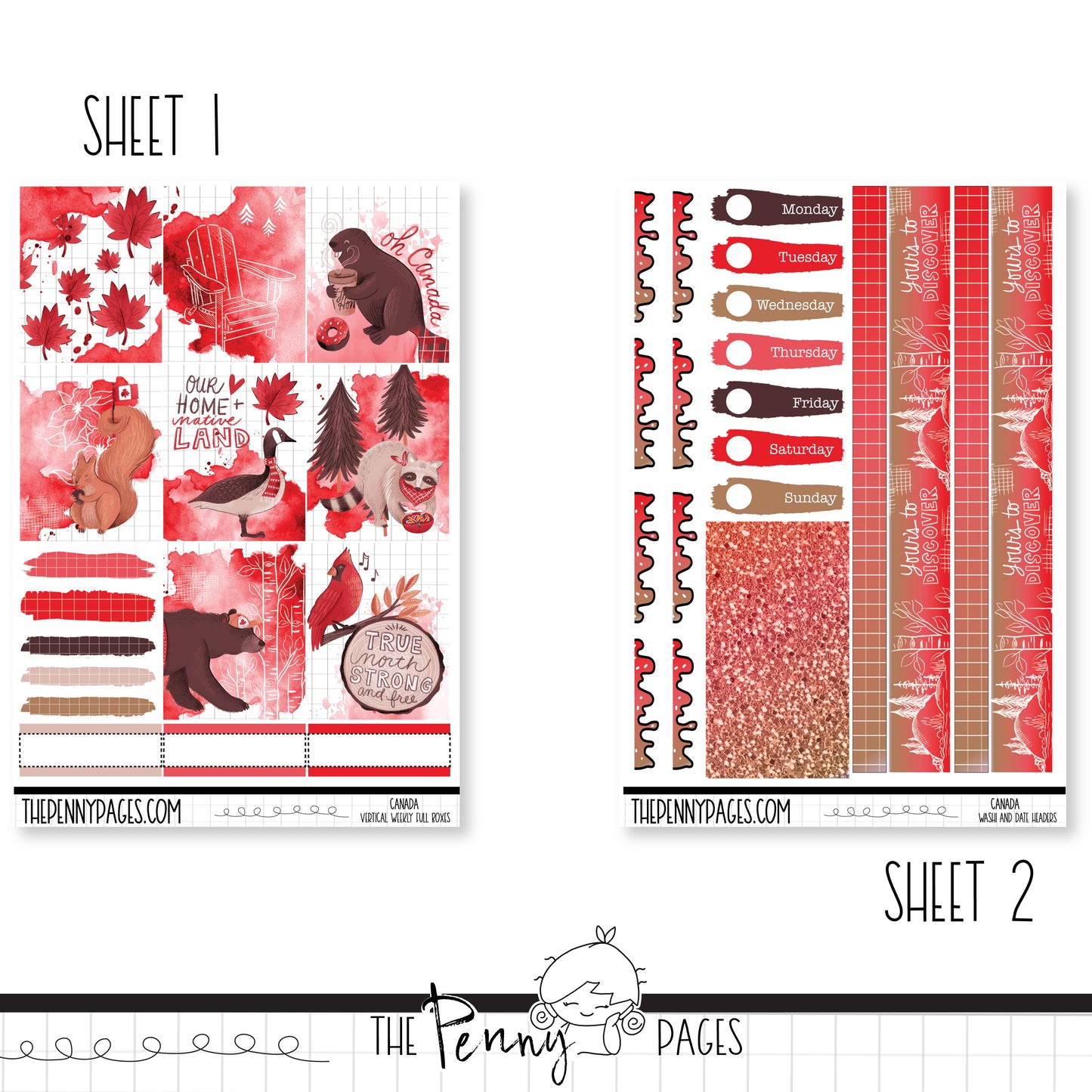 Canada - A5 weekly ( 1.3")